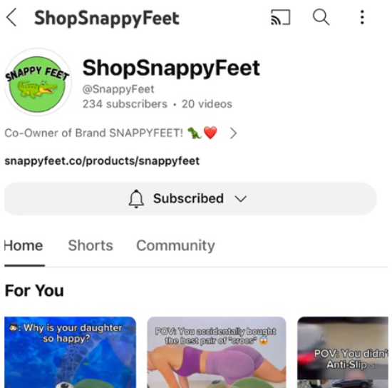 Snappy Feet